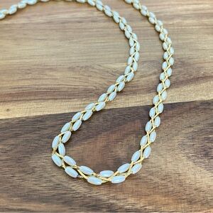 Rice Pearl Necklace Vintage